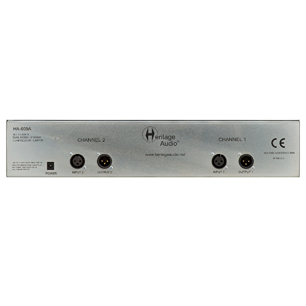 HERITAGE AUDIO HA-609A Elite ´609A Stereo/Dual Mono Kompresör/Limiter